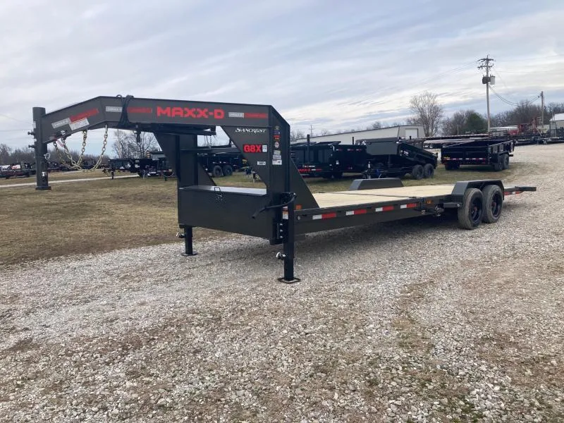 2026 MAXX-D 83X26 TANDEM GN TILT W/ 16' TILT DECK, 10' STATIONARY & 16 PLY TIRES