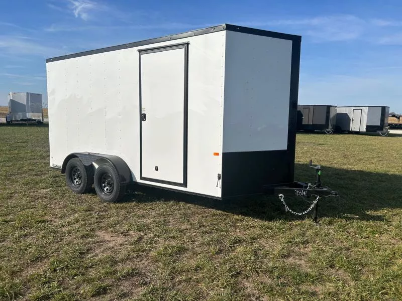 2026 Rock Solid 7x14 TAndem 7K Cargo w/ Ramp Door & 7' Interior Height