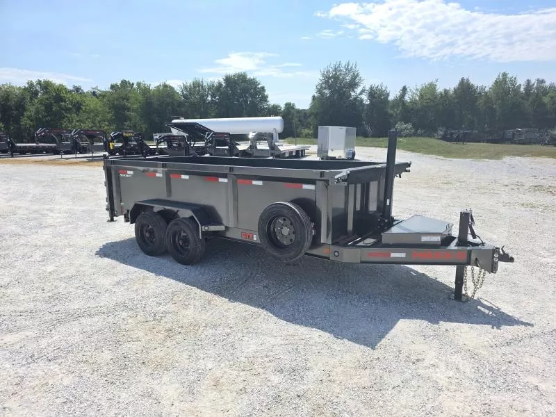 2026 MAXX-D 83 X 16 DTX TANDEM TELESCOPIC DUMP W/ 3' SIDES/ 7GA FLOOR/ 10GA SIDES/ SLIDE IN RAMPS