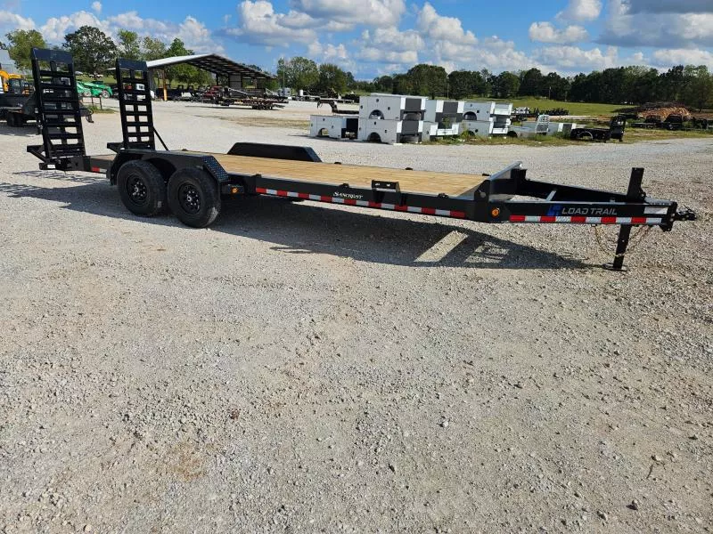 2026 Load Trail 83x22 TANDEM 14K EQUIPMENT HAULER W/8" I-BEAM FRAME TOOL TRAY & WIDE STANDUPS