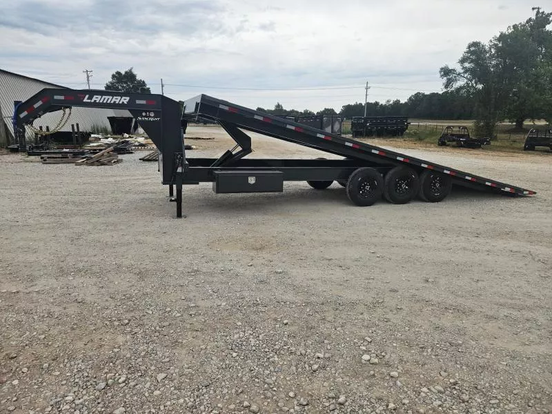 2026 Lamar 102X26 TRIPLE 21K GOOSENECK FULL TILT W/14 PLY