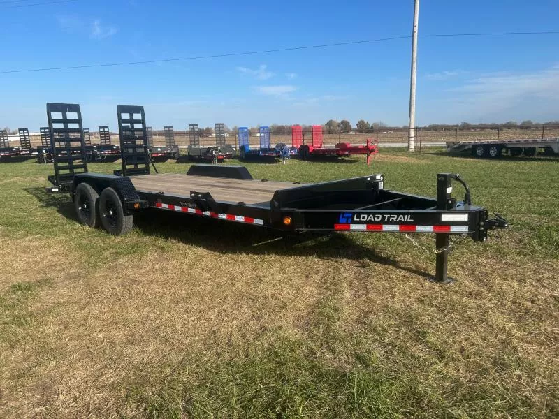 2026 Load Trail 83x20 Tandem 14K Equipment Trailer w/ 2' Dove & Standup Ramps