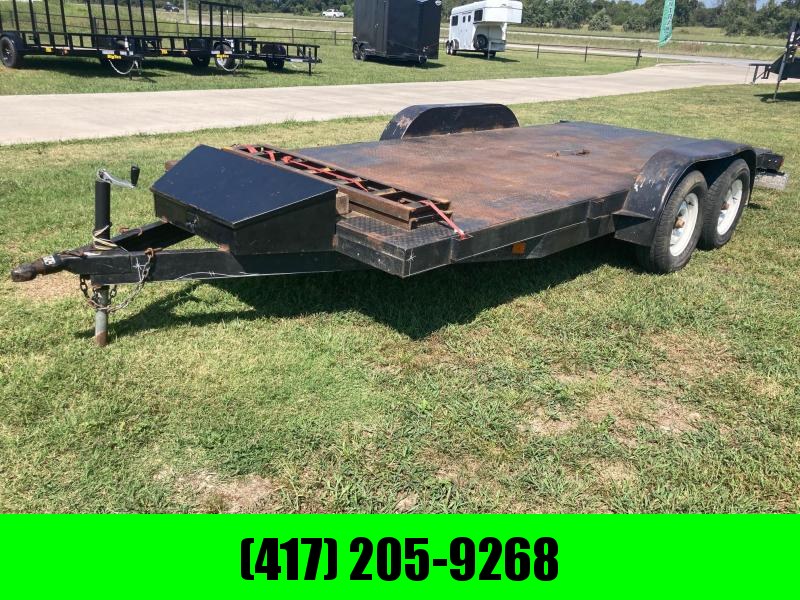 2007 Starlite Trailers 77x16 Tandem Steel Floor Equipment Trailer 2007 Starlite Trailers 77x16 Tandem Steel Floor Equipment Trailer