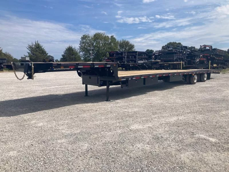 2026 Diamond C 102X53 TANDEM 40K STEP DECK W/ HYDROTAIL, HYDROJACKS, AIR RIDE, FRONT LIFT AXLE & ALUMINUM OUTTERS