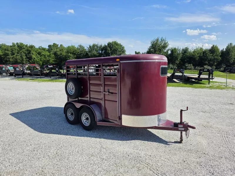 2018 Calico Trailers CALICO 12' BUMPER STOCK TRAILER