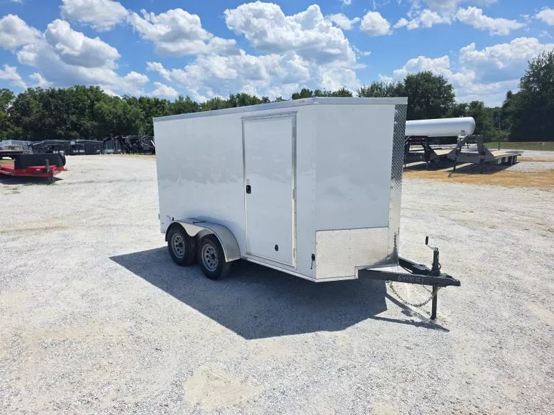 2026 Rock Solid 6X12 TANDEM 7K CARGO W/6'6" HEIGHT & BARN DOORS