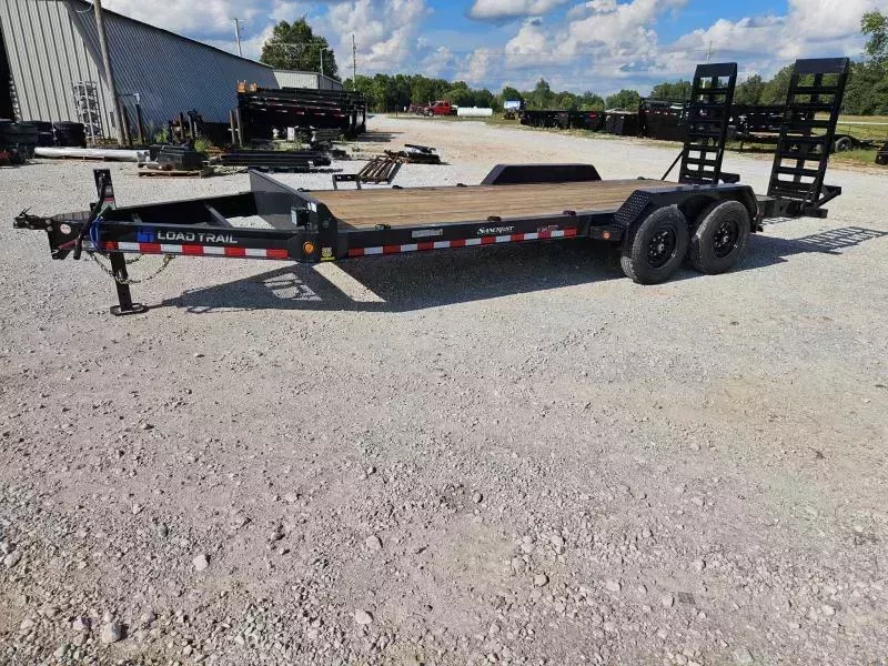 2026 Load Trail 83X20 TANDEM 14K EQUIPMENT HAULER W/8" I-BEAM FRAME TOOL TRAY & WIDE STANDUPS