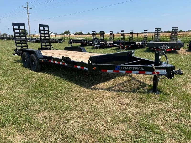 2025 Load Trail 83x20 Tandem 14K Equipment Trailer w/ 2' Dove & Standup Ramps