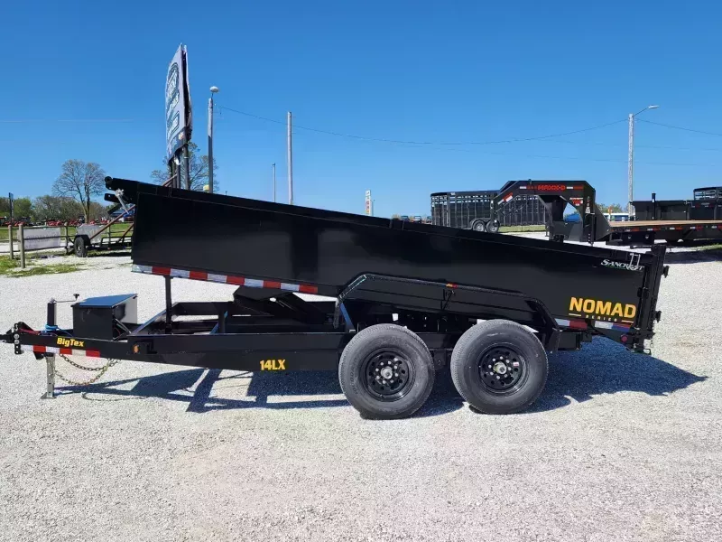 2026 BIG TEX 83 X 14  TANDEM 14LX DUMP W/ 24" SIDES/ SLIDE IN RAMPS