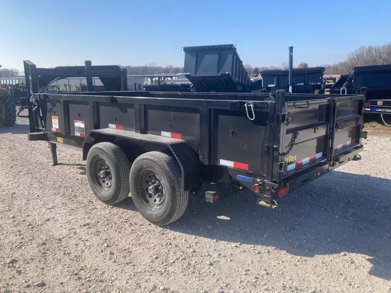 2025 Big Tex 83x14 TANDEM 15.9K GN TELESCOPIC DUMP W/ 24" SIDES & SLIDE IN RAMPS