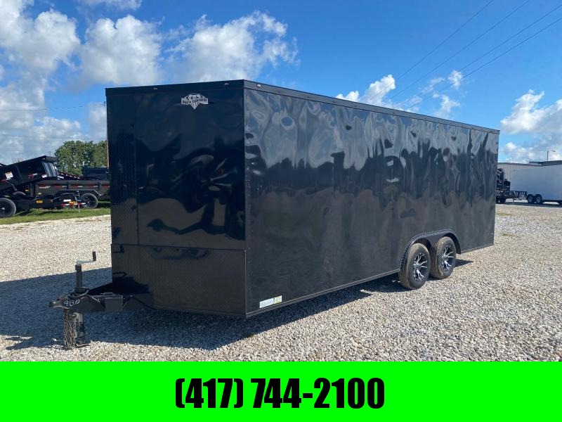 2021 Diamond 8.5X20 Tandem 7k Cargo With Ramp Door & Blackout Package 2021 Diamond 8.5X20 Tandem 7k Cargo With Ramp Door & Blackout Package