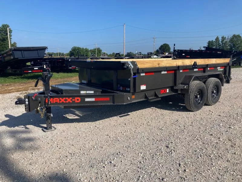 2026 MAXX-D 83X14 TANDEM 14K DUMP W/ 18" SIDES, TARP & SLIDE IN RAMPS