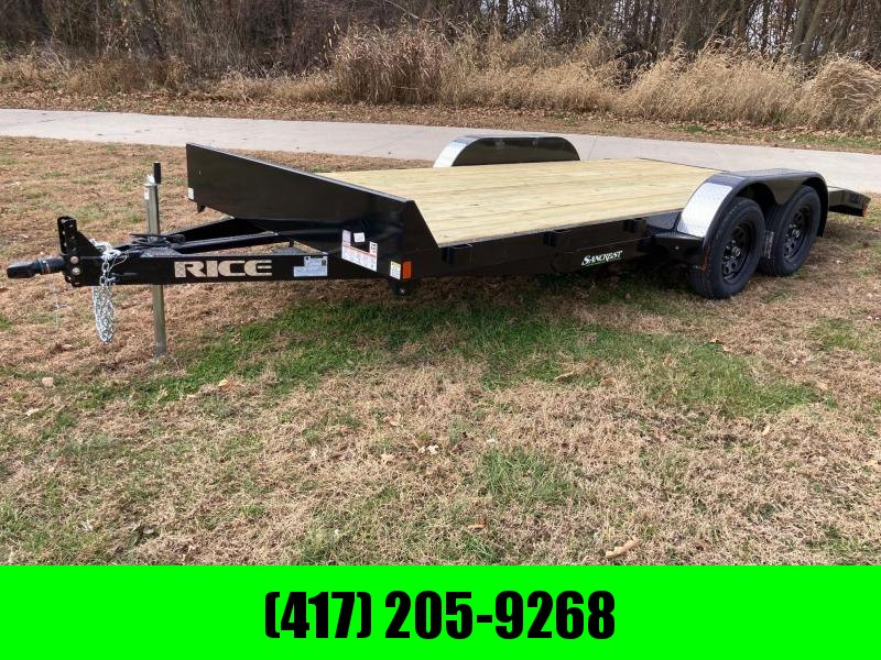 2022 Rice 82x18 Tandem 7K Equipment Trailer 2022 Rice 82x18 Tandem 7K Equipment Trailer