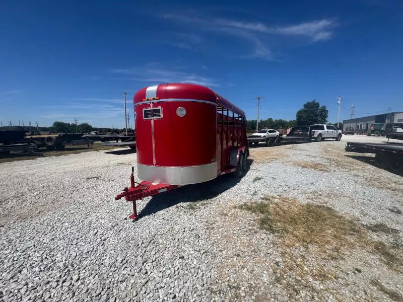 2001 Kodiak 16X6'8 Stock / Stock Combo Trailer 2 6K AXLE 