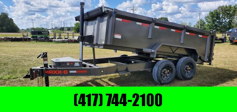 2021 MAXXD 83X14 TANDEM 16K METALLIC GRAY DTX TELESCOPIC DUMP W/3FT SIDES 2021 MAXXD 83X14 TANDEM 16K METALLIC GRAY DTX TELESCOPIC DUMP W/3FT SIDES