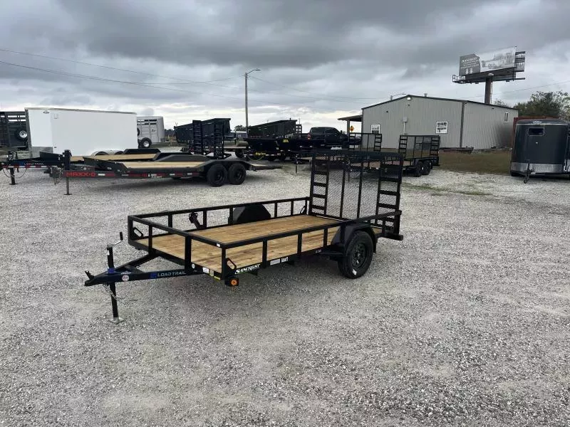 2026 77x12 Single Axle Load Trail Utility w/ 4' Gate