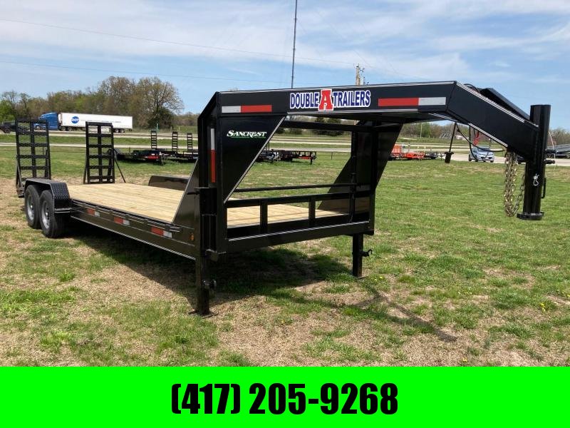 2021 Double A 83x24 Tandem GN Equipment Trailer 2021 Double A 83x24 Tandem GN Equipment Trailer