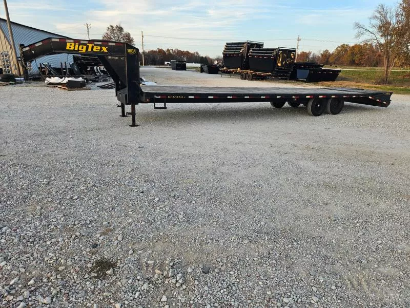 2022 Big Tex 102X33 TANDEM LO-PRO GOOSENECK W/8K AXLES & MAX RAMPS
