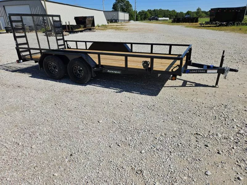 2025 Load Trail 83X16 TANDEM 7K TUBE TOP UTILITY W/4' SPRING GATE