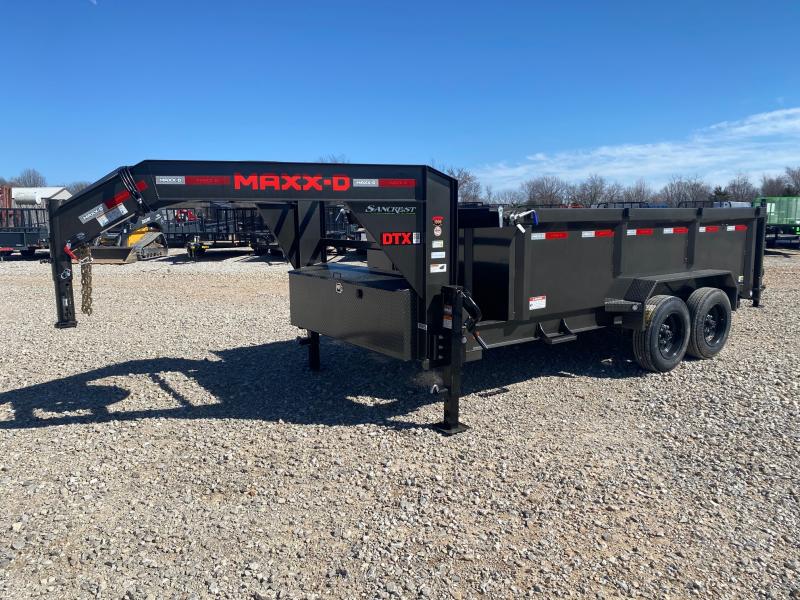 2023 MAXXD 83X14 TANDEM 16K GN DUMP W/ TELESCOPIC LIFT, 3' SIDES & WIRELESS REMOTE