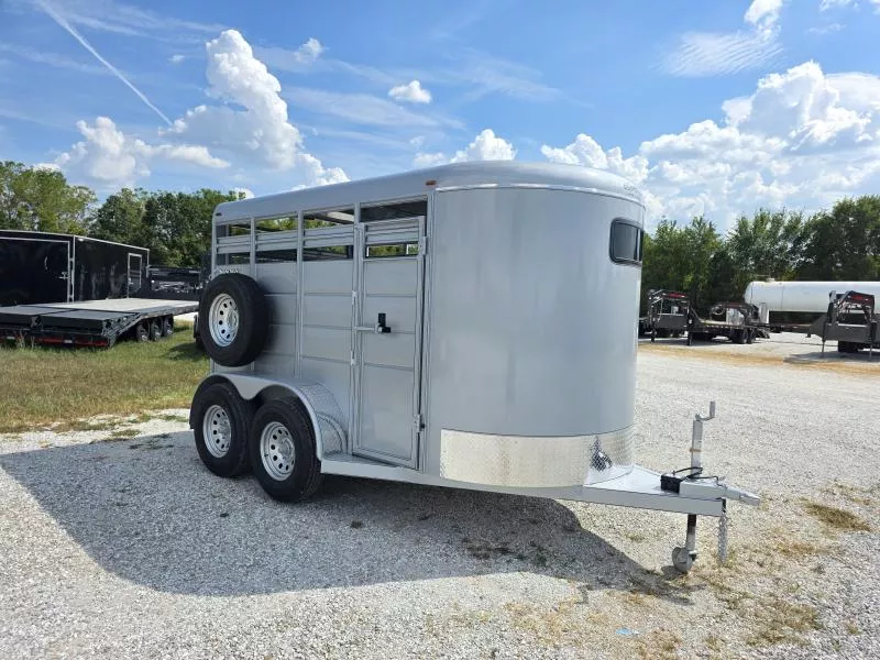 2026 Calico Trailers 6X12X6'X6" TALL BUMPER PULL Stock / Stock Combo Trailer 