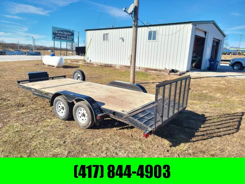2012 DOOLITTLE 83 X 18 CAR HAULER WITH RAMPS & GATE 2012 DOOLITTLE 83 X 18 CAR HAULER WITH RAMPS & GATE
