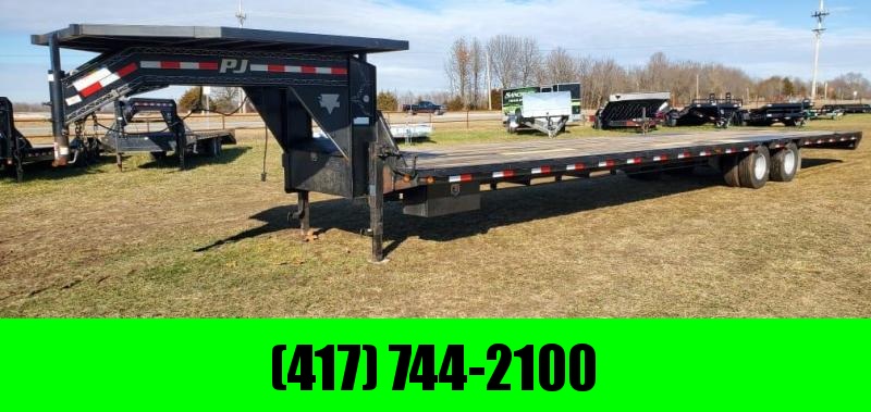 2013 PJ Trailers 102X40 TANDEM LO-PRO GOOSENECK W/12K AXLES NEW 14 PLY TIRES & DECK OVER NECK 2013 PJ Trailers 102X40 TANDEM LO-PRO GOOSENECK W/12K AXLES NEW 14 PLY TIRES & DECK OVER NECK