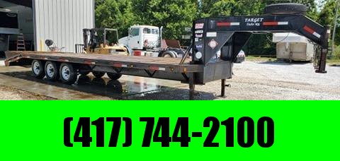 2003 TARGET MFG 102X28 TRIPLE 21K GOOSENECK W/FOLD OVER RAMPS & 14PLY TIRES 2003 TARGET MFG 102X28 TRIPLE 21K GOOSENECK W/FOLD OVER RAMPS & 14PLY TIRES