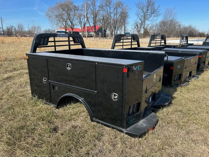 2025 Legend X Titan Service Body: Fits 17+ Ford & 22+ Dodge Single Wheel Long Beds