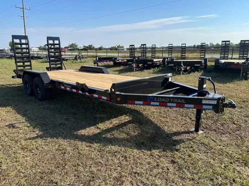 2026 Load Trail 83x20 Tandem 14K Equipment Trailer w/ 2' Dove, Standup Ramps, & Tool Tray