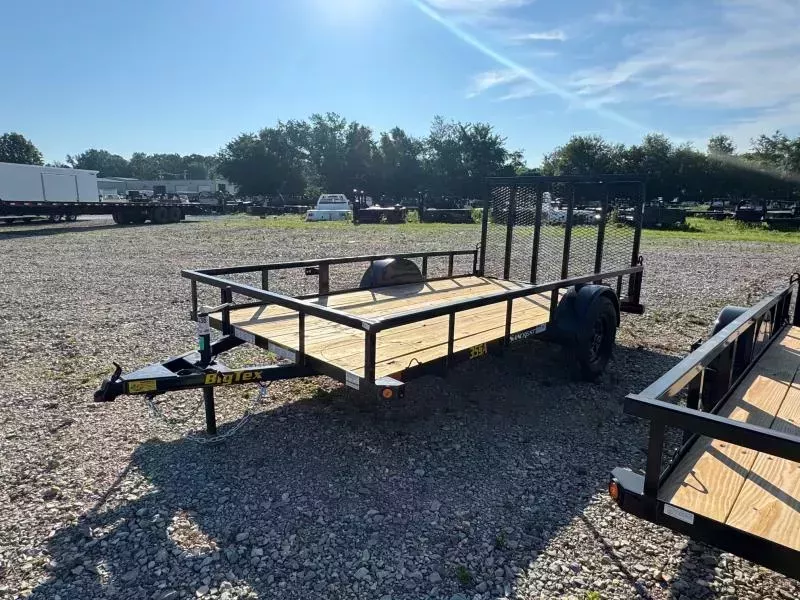 2026 Big Tex 77x12 3K Utility w/ 4' Ramp Gate