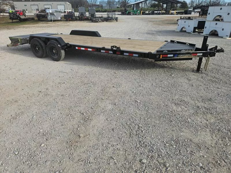 2026 Load Trail 83X22 TANDEM 14K EQUIPMENT HAULER W/6" I-BEAM FRAME FULL TONGUE BOX & MAX RAMPS