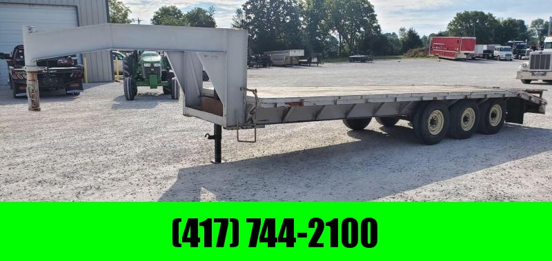 1990 GLDS 96X24 TRIPLE 21K GOOSENECK W/POP UP DOVE 14PLY TIRES & HD SLIDE OUT RAMPS 1990 GLDS 96X24 TRIPLE 21K GOOSENECK W/POP UP DOVE 14PLY TIRES & HD SLIDE OUT RAMPS