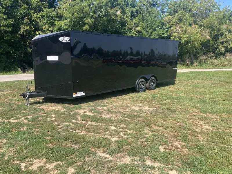 2024 Impact 8.5x24 Tandem 10K Cargo w/ Ramp Door, Load Lights, & 7' Interior Height