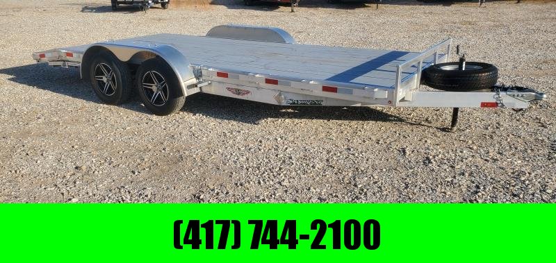 2022 H&H 82X18 TANDEM 7K ALUMINUM CAR HAULER W/SLIDE OUT RAMPS & SPARE 2022 H&H 82X18 TANDEM 7K ALUMINUM CAR HAULER W/SLIDE OUT RAMPS & SPARE