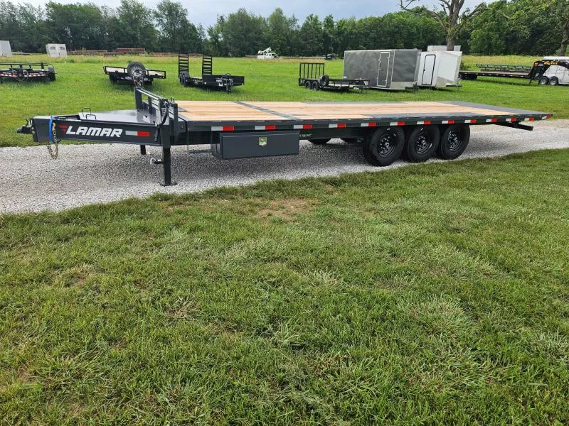 2025 Lamar 102X26 TRIPLE 21K DECKOVER POWER TILT W/14PLY & WINCH PLATE