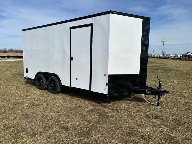 2026 Rock Solid 8.5x16 Tandem 10K Cargo w/ Ramp Door & 7' Interior Height