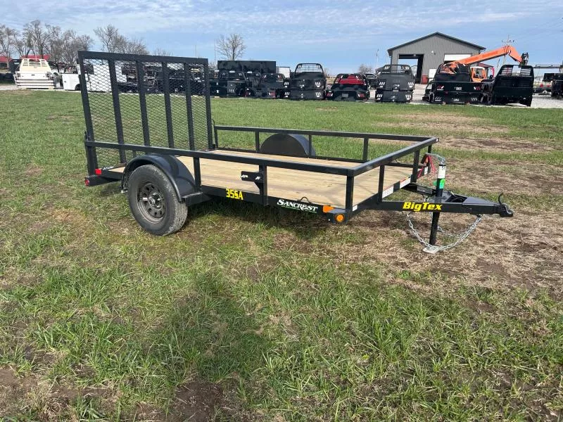 2026 Big Tex 77x10 3K Utility w/ 4' Ramp Gate