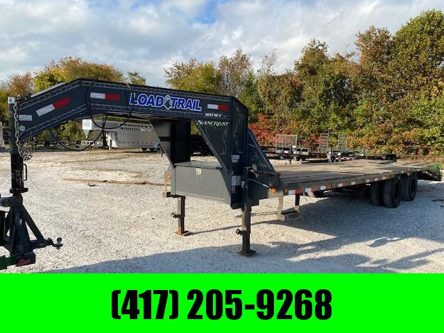 RENTAL SARCOXIE - 2019 LOAD TRAIL 102X28 GN W / MAX RAMPS RENTAL SARCOXIE - 2019 LOAD TRAIL 102X28 GN W / MAX RAMPS