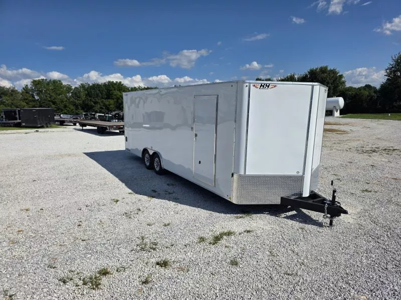 2026 H and H 8.5x24 Tandem 10K Cargo w/ Ramp Door & 7' Interior Height
