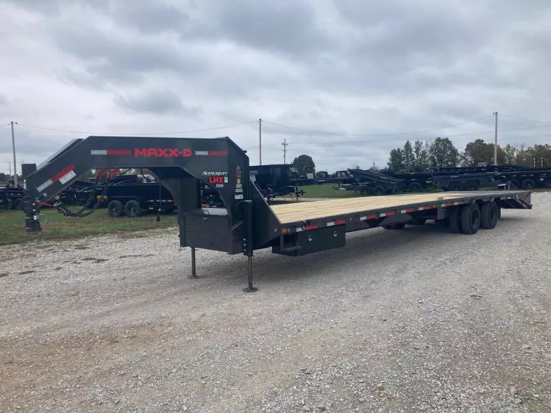 2026 MAXX-D 102X36 TANDEM 40K GN W/ HYDROJACKS, MAX RAMP, TORQUE TUBE & HOTSHOT RISER TOOLBOX