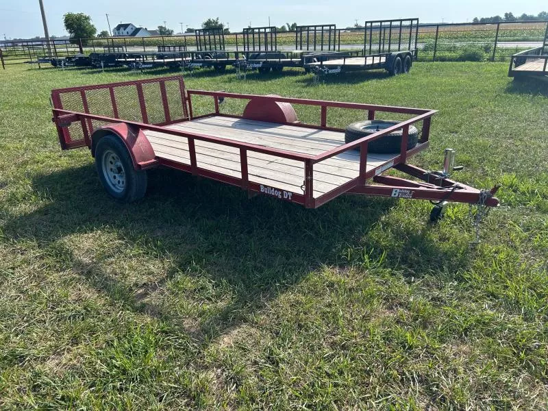 2021 Bulldog 76x12 3K Utility w/ 2' Dove & 3' Ramp Gate