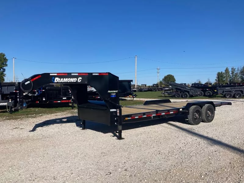 2026 Diamond C 82X22 TANDEM 20K TILT W/ 6' STATIONARY DECK & 16' TILT DECK