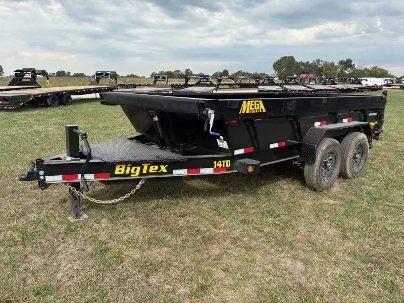 2026 Big Tex 14TD 83x14 Telescopic Dump Trailer W/2' Sides
