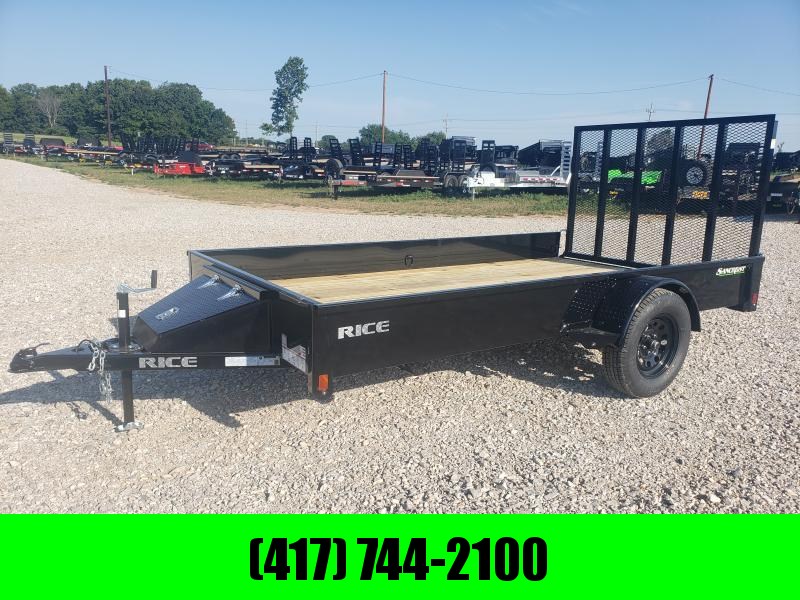 2022 Rice Trailers SINGLE AXLE STEALTH Utility Trailer 76X12 2022 Rice Trailers SINGLE AXLE STEALTH Utility Trailer 76X12