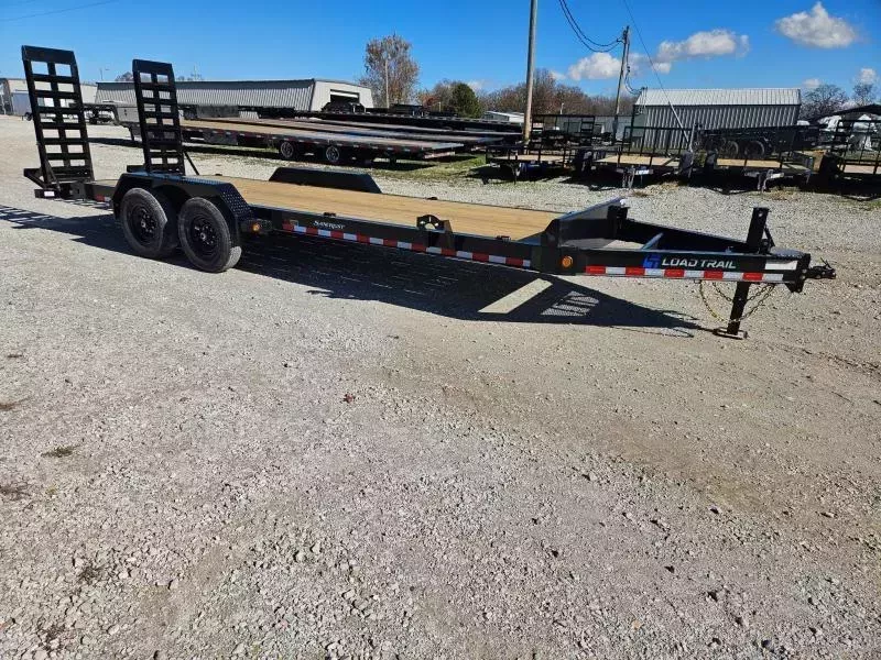 2026 Load Trail 83x22 TANDEM 14K EQUIPMENT HAULER W/8" I-BEAM FRAME TOOL TRAY & WIDE STANDUPS