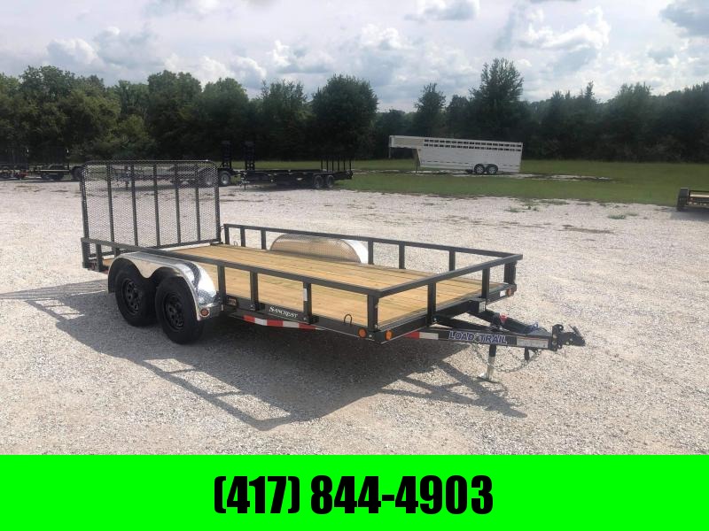 2020 Load Trail 83X16 TANDEM 7K UTILITY W/REMOVABLE RAILING 2020 Load Trail 83X16 TANDEM 7K UTILITY W/REMOVABLE RAILING