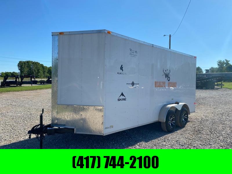 2021 South Georgia 7x16 Tandem 7k Cargo With Ramp Door 2021 South Georgia 7x16 Tandem 7k Cargo With Ramp Door