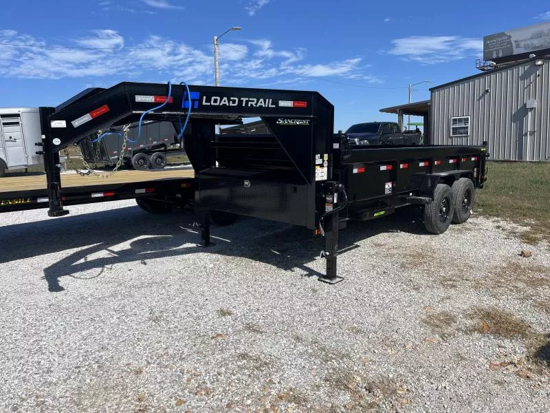 2026 83x16 14K Load Trail GN Dump w/ Scissor lift/ Spreader Gate/ 3 Way Pump