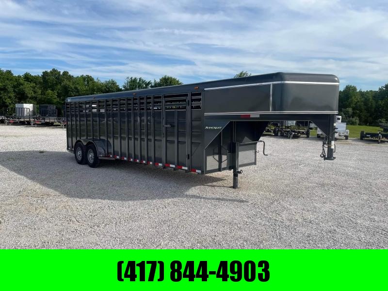2022 Calico 24X6'8X6'6 Tandem 14K GN Livestock Trailer 2022 Calico 24X6'8X6'6 Tandem 14K GN Livestock Trailer